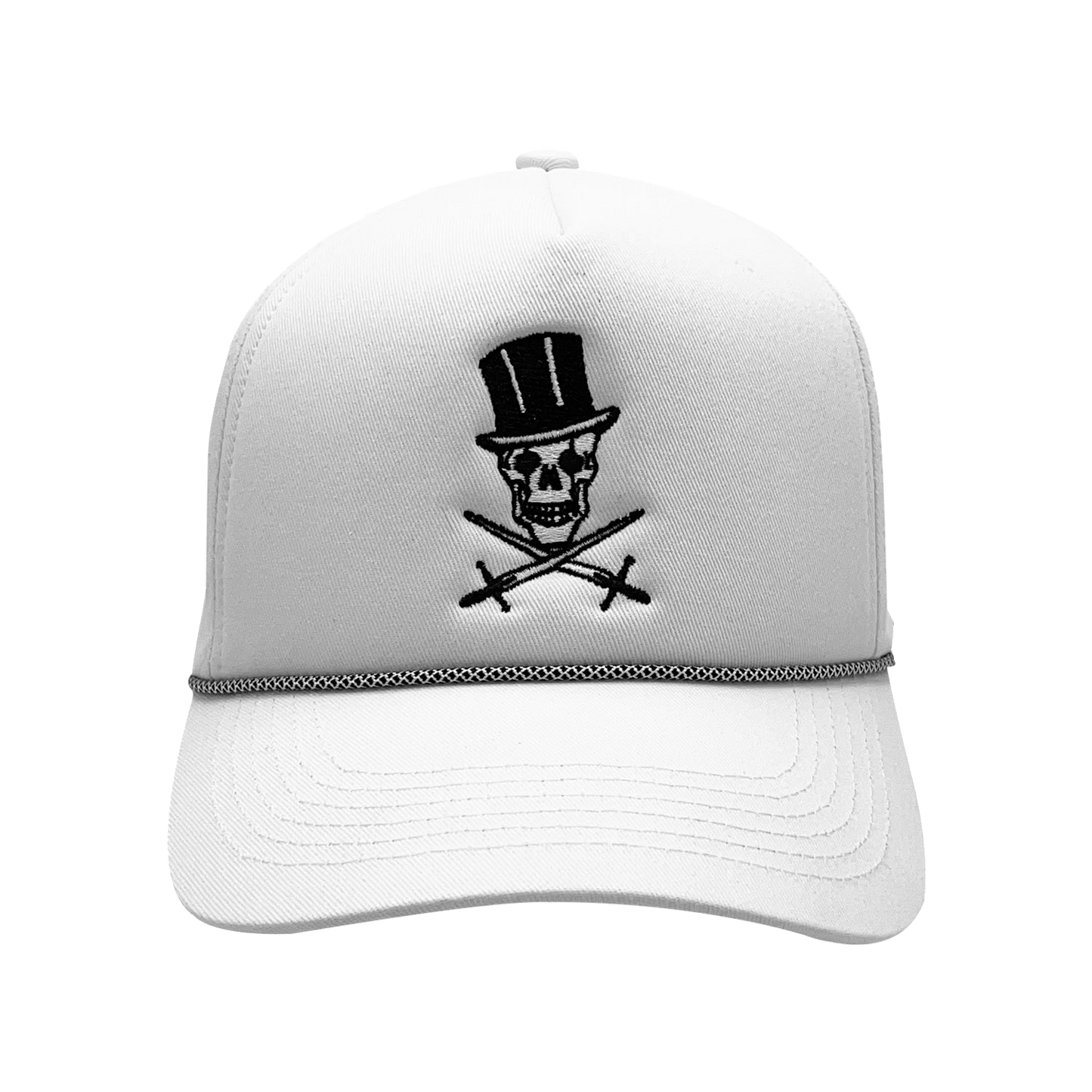 TOP GOLF CAP WHITE 白 キャップ The Cooper Club - White Golfer Cap – Golf Rocks