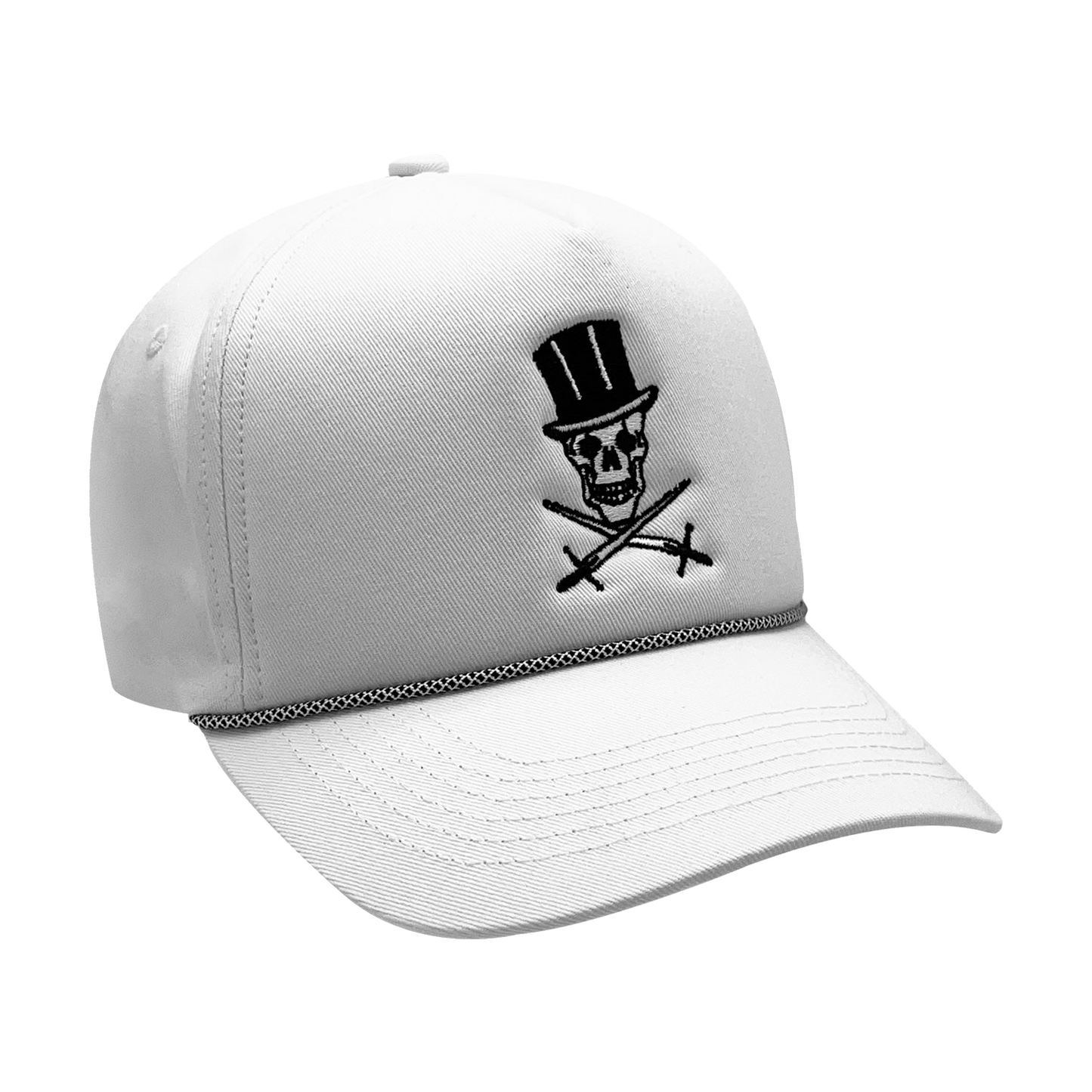 The Cooper Club - White Golfer Cap