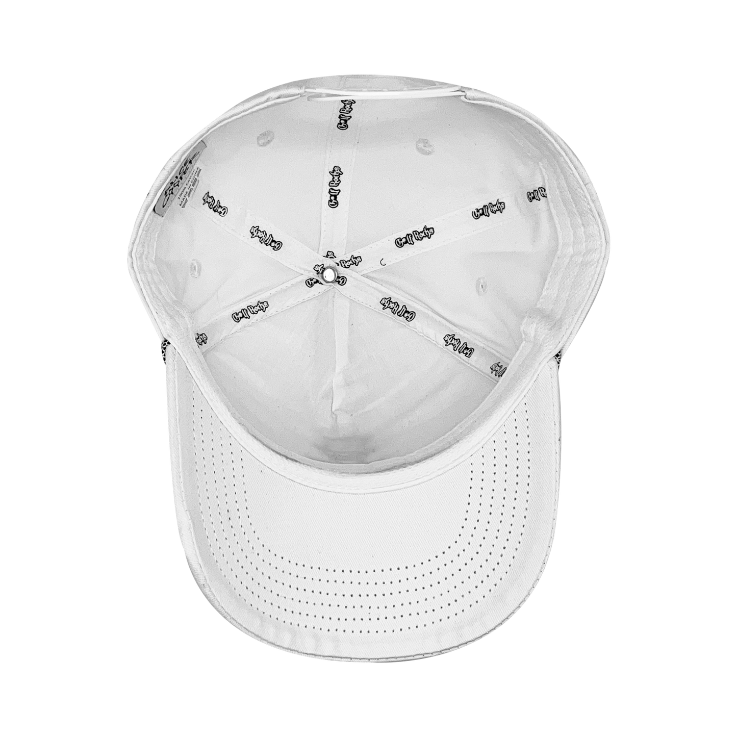 The Cooper Club - White Golfer Cap