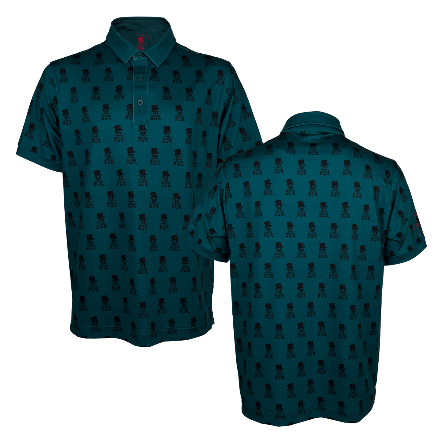 The Cooper Club - Top Hat & Crossbones Golf Polo