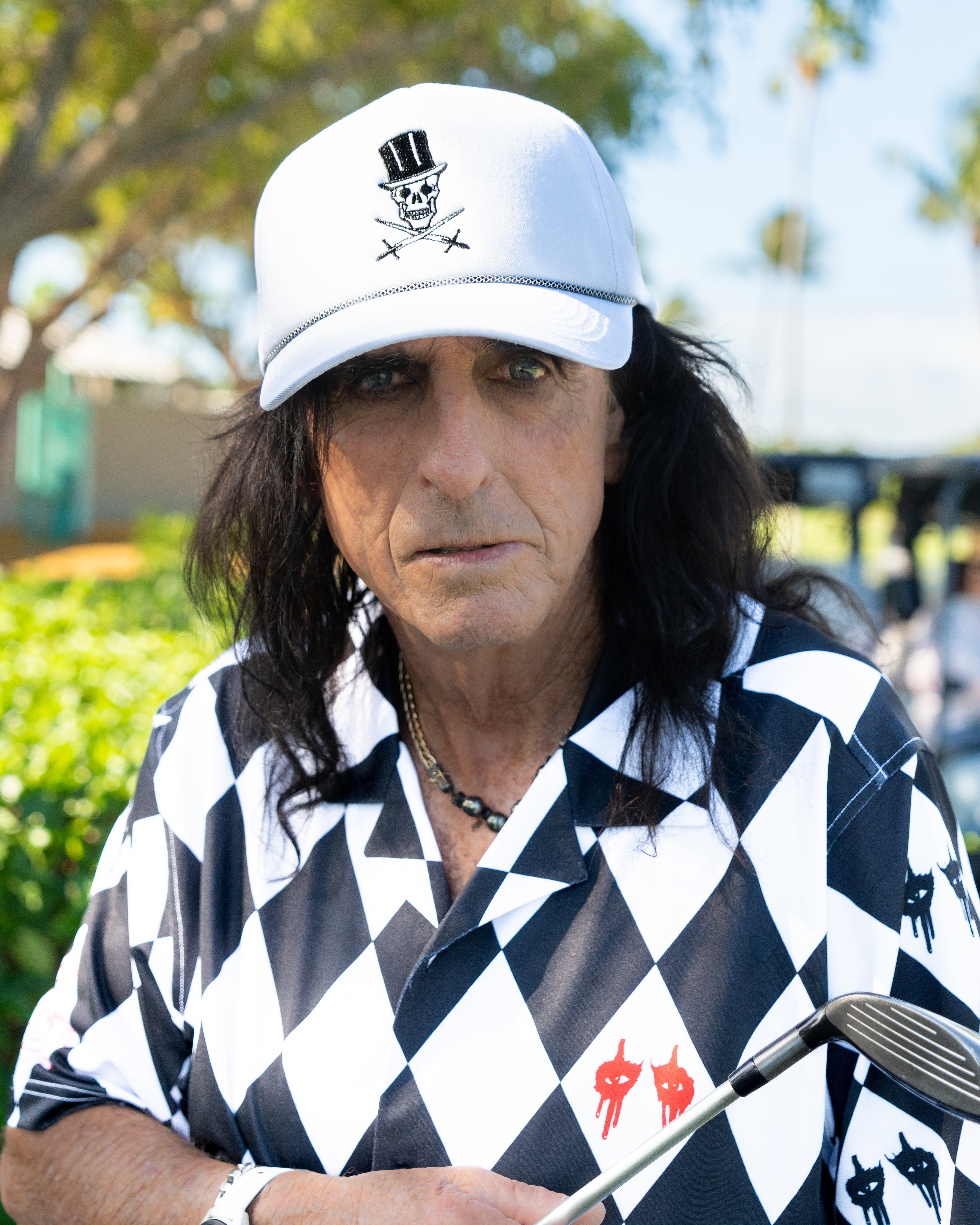 The Cooper Club - White Golfer Cap – Golf Rocks